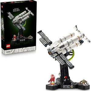 LEGO Icons Project Hail Mary - Kit di Modellismo con Astronave in Miniatura per Adulti - Set da Esposizione con Minifigure di Ryland Grace e Figura di Rocky - Regalo per Fan del Film e del Libro 11389