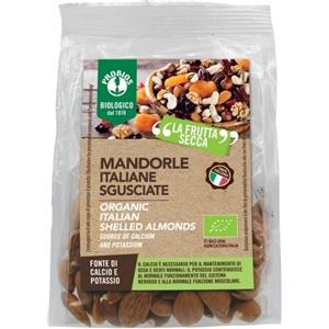 Probios Mandorle Italiane Sgusciate 125g - Senza Glutine e Adatte all'Alimentazione Crudista