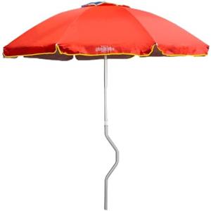 Produce Shop Ombrellone Mare GiraFacile 220 Cm Alluminio Protezione UV Spiaggia Pesca Eolo - Arancione