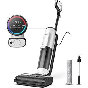 Tineco FLOOR ONE S5 STEAM Aspirapolvere Lavapavimenti Intelligente e Pulitore a Vapore per Pavimenti Duri con Display Smart