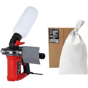 BLSTR Sander v2.0 Sabbiatrice elettrica portatile (Senza compressore) + 10 kg Ossido di alluminio 0,2-0,5 mm bundle - Rimozione ruggine, vernice e graffiti (Legno/Metallo/Vetro)