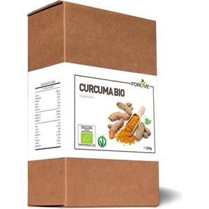FORLIVE Srl Curcuma Bio in Polvere 200 g - Spezia Biologica per Uso Alimentare