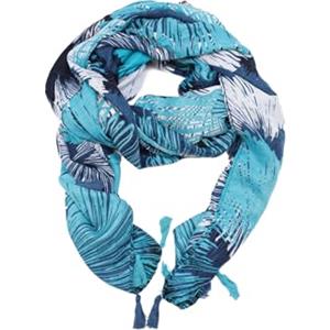 QUEEN HELENA Sciarpa Invernale Calda Scialle Foulard Fantasia Casual Donna SC22-14 (Blu, Taglia Unica)