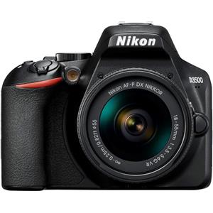 Nikon Reflex D3500 - Nero + Nikon AF-P DX Nikkor 18-55mm f/3.5-5.6G VR f/3.5-5.6,