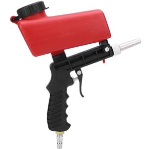 Fafeicy Sabbiatrice Pneumatica, Pistola per Sabbiatrice Portatile Regolabile Industriale, con Vaso per Materiale di Grande Capacità, per Industria Manifatturiera, Manutenzione Automobilistica