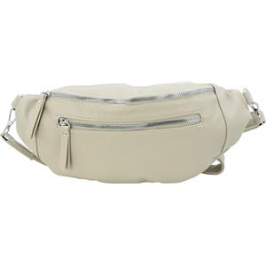 J JONES JENNIFER JONES Jennifer Jones - Marsupio Donna Borsa a Tracolla monospalla Waist Bag Sling Bag grande Cintura Regolabile (Beige)