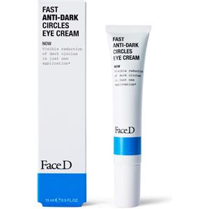 HCS Srl FaceD Crema contorno occhi anti-occhiaie - Illuminante dello sguardo - 15 ml