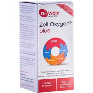 Dr. Wolz Zell Oxygen Plus 250ml - Integratore alimentare ricco di enzimi per la funzionalità cellulare