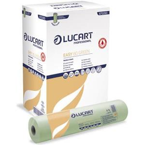 Lucart Lenzuolino Medico Verde 80m - 2 Veli Microgoffrato con Trattamento Antibatterico
