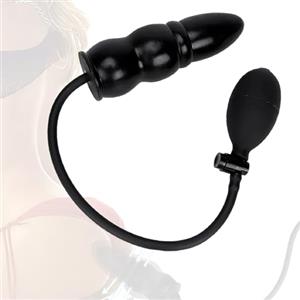 Khgropmz HC3J-Novità Gonfiabili Regolabili in Silicone Nero per Uomo e Donna Gioco per Coppie Ṕlūg Ḁnàli Ḁnàlé Ḅūṱṱ Ṕlūg ḀnâlêŜêx Pîccólo Dilàtâtore Ânâls Dónna Ḁmǎl Ṕļūgs Plây Ṕlūg Ânâlṕlūg Tóy