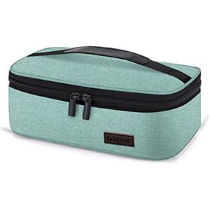 Gloppie Borsa per Il Pranzo, Piccola Borsa Termica - Facile Da Pulire, Mini Borsa Frigo Picnic - Riutilizzabile, Portatili Borsa Portaoggetti di Grande Capacità per Uomini, Donne, Bambini Verde