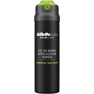 Gillette Labs Gel da Barba 198ml - Schiuma Rapida con Vitamina B3 e Alga Marina, Lenitivo e Rinfrescante