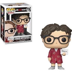Funko Pop! TV: Leonard Hofstadter - Figura in Vinile da Collezione 9,5 cm - The Big Bang Theory - Merchandising Ufficiale