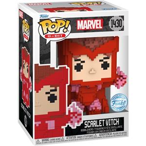 Funko Pop! Marvel - Figura in Vinile 8-Bit Scarlet Witch - Collezionabile per Bambini e Adulti