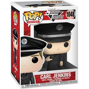 Funko Pop! Starship Troopers - Carl Jenkins, Statuina Vinyl Alta 9cm in Scatola Trasparente