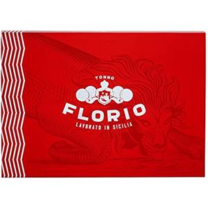 Nino Castiglione FLORIO Tonno Florio | All'olio di oliva | 3 mesi di stagionatura | Lavorato in Sicilia | Elegante scatola da 6x100g