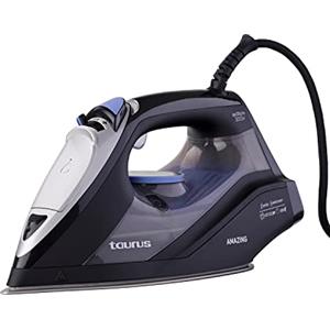 Taurus Amazing - Ferro da stiro a vapore 3000W | Colpo vapore 200 g/min | Punta di precisione | Piastra anodizzata | ECO | Auto-Off | Anticalcare | Regolatore temperatura