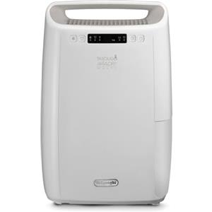 De'Longhi De'Longhi Tasciugo AriaDry Multi - Deumidificatore Casa Portatile, Sistema di Filtrazione a 3 Azioni, Assorbi Umidità 14L/Giorno, Asciugabiancheria, Antimuffa, Bassa Rumorosità, Bianco (DEXD214RF)