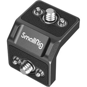 SMALLRIG x LensVid Mini kit Piastra di Montaggio a Forma di L, Angolo di 90° con Foro di Posizionamento da 3/8''-16 per ARRI, 1,2 kg max. Carico per Treppiede/Spalla/Ripresa a Mano - MD4360