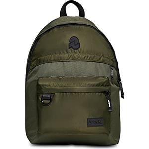 Invicta Zaino, AMERICAN, Verde militare, Tasca Porta PC 13'', Studio, Ufficio e Tempo Libero, Tessuto ECO Material, per Uomo e Donna, Verde