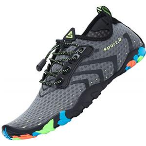 SAGUARO Scarpe da Scoglio Uomo Donna Scarpette Scoglio Antiscivolo Scarpette/Scarpe Mare Scoglio per Acqua Piscina Spiaggia Immersione, Grigio Gr.48