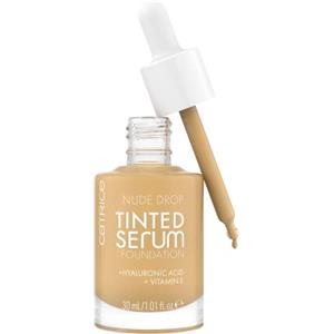 Catrice Nude Drop Tinted Serum Foundation, n. 038W, nude, a lunga durata, opacizzante, naturale, per pelli sensibili, vegano, senza olio, senza profumo, senza alcool, confezione da 1 (30 ml)