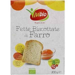 Vivibio, Fette biscottate di farro bio, 200g
