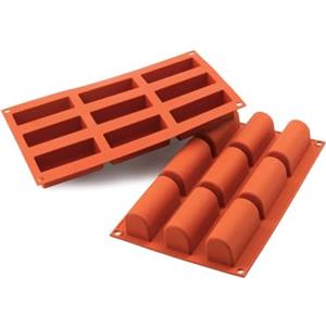 silikomart SF130 Stampo in Silicone per Monoporzioni Midi BÛCHE