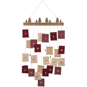 Rayher Calendario D'Avvento D'Appendere, Colori Misti, 44x95cm, Busta 1 Set, 46656999
