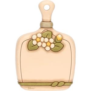 THUN - Tagliere decorativo da parete - ceramica - Collezione Country Bloom - 14,2 x 2,51 x 21,1 cm