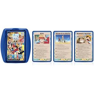 Top Trumps One Piece: Giochi a quiz - Quiz di curiosità - Giochi per bambini - Ottimi giochi da viaggio e per viaggi su strada - Giochi di famiglia per bambini e adulti 2+ giocatori