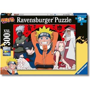 Ravensburger - Puzzle XXL Naruto | Puzzle 9 Anni In Su | Puzzle Bambini Da 300 Pezzi In Regalo | Regalo Bambino 9 Anni 49 X 36 Cm | Puzzles Ravensburger