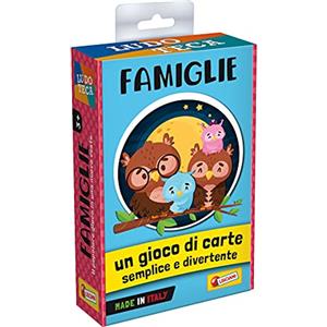 Liscianigiochi- Ludoteca Le Carte dei Bambini Famiglie, Multicolore, 89116