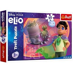 Trefl - Elio, ti presento Elio - Puzzle da 30 pezzi - Puzzle colorati con personaggi delle fiabe, intrattenimento creativo, divertimento per bambini dai 3 anni in su