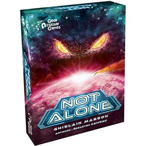 Asmodee Geek Attitude Games - NOT ALONE - Gioco da tavolo per bambini dai 10 anni - Gioco di carte asimmetriche - Gioco strategico di sopravvivenza accattivante e coinvolgente - da 2 a 7 giocatori - da 30 a