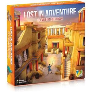 DV Games Lost in Adventure - Il labirinto di Dedalo - Gioco da tavolo di avventura ed esplorazione