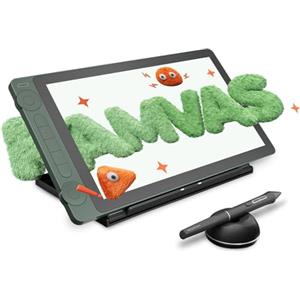 HUION Kamvas 13 (Gen 3) SE Tavoletta grafica con schermo completamente laminato, con vetro in tela antiriflesso da 13,3 pollici, penna con PenTech 4.0, 16384 Pen Pressure per PC, Mac, Android