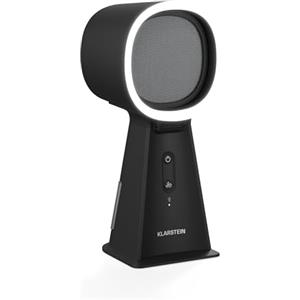 Klarstein - Cappa Aspirante Portatile, Compatta & Potente, 200 m³/ora, Filtro Multistrato, Base Antiscivolo, Ideale per Cucine Piccole & Spazi Limitati, Nero