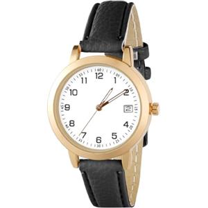 AOOSU Orologio da Donna, Orologio Al Quarzo Analogico, Polso per Donna Classico Business Casual, Adatto per Donne, Signore e Ragazze da Indossare (Nero)