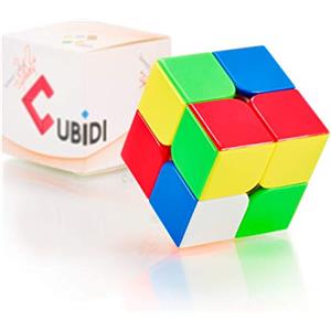 CUBIDI Cubo Magico Speedcube Con Caratteristiche Ottimizzate Per Lo Speed Cubing - per Principianti Ed Esperti Adesivo Non Incluso Cubo di Rubik 2x2 - Tipo Sydney