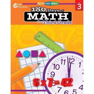 Jodene Smith Jodene Lynn Smith 180 Days™: Math for Third Grade (Tascabile)