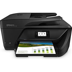 HP OfficeJet 6950 (P4C85A) Stampante Multifunzione a Getto di Inchiostro, Stampa, Scansiona, Fotocopia, Fax, Wifi, A4, HP Smart, 6 Mesi di Instant Ink Inclusi nel Prezzo, Nero