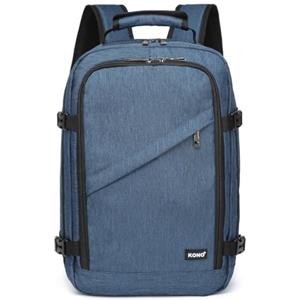 KONO Zaino da Viaggio Bagaglio a mano 40x20x25 Ryanair Borsa da viaggio per Laptop (Marina Militare, 20L)