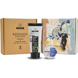NATYR - Altromercato - Kindness - Cofanetto regalo uomo - Shampodoccia e crema viso - BIO