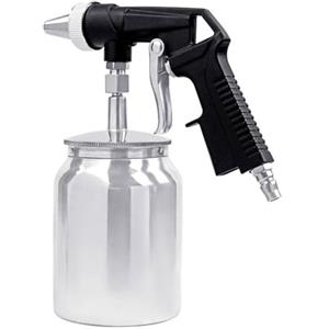 YuLiMirich Pistola per sabbiatura, pressione di esercizio 6,5 - 8 bar, sabbiatrice, richiesta di aria compressa, 198 l/min, sabbiatrice, pistola a getto è adatta per lucidare, rimuovere la ruggine, pulire le