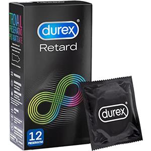 Durex Performa Preservativi Ritardanti, 12 Unità (Confezione da 1)
