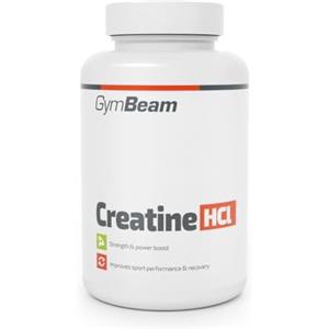 GymBeam Creatina Capsule HCL, Creatina Cloridrato, Eccellente Praticitá, Aumenta Le Prestazioni Fisiche, Adatta per Atleti di Forza e Resistenza, Migliora Prestazioni Sportive, Formato in Capsula
