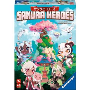 Ravensburger - Sakura Heroes | Giochi Da Tavolo | Regalo Bambini 7 Anni O Più | Giochi Di Società | 2-4 Giocatori | Gioco Da Tavolo Adulti | Tutta La Famiglia