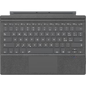 MoKo Tastiera Italiana Compatibile con Microsoft Surface PRO 7 Plus/PRO 7/PRO 6/PRO 5/4/3, Tastiera Bluetooth con Layout QWERTY, Sottile e Girevole, Batteria Ricaricabile Integrata, Grigio granuloso