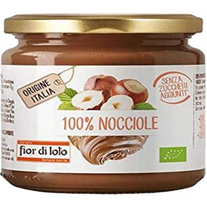 Fior di Loto Crema 100% Di Nocciole Tostate, 200g